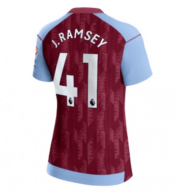 Aston Villa Jacob Ramsey #41 Hemmatröja Dam 2023-24 Kortärmad
